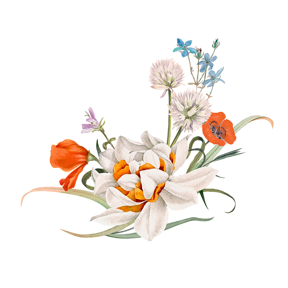 Image d'un bouquet de fleurs